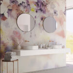 porcelain restroom decorative slabs